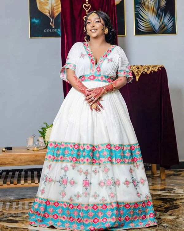 Stunning Habesha Couples Outfit for Weddings
