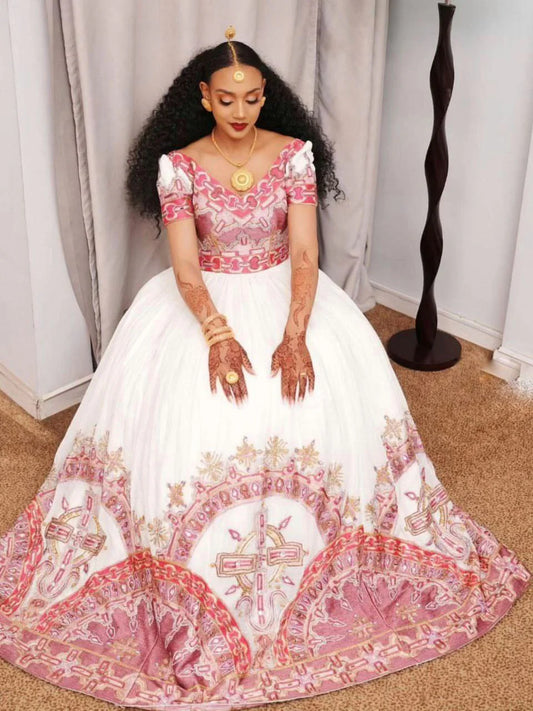Elegance and Tradition The Habesha Dress