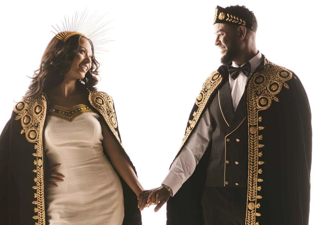 Black Habesha Wedding Kabba for Custom-Made Couples
