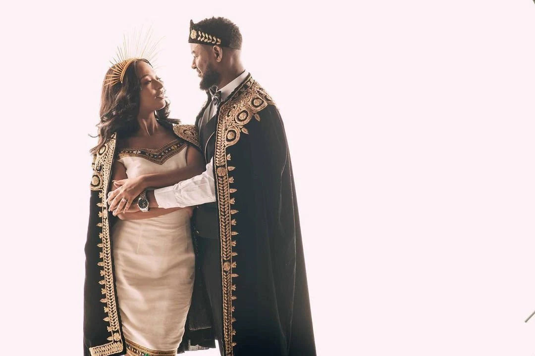 Black Habesha Wedding Kabba for Custom-Made Couples