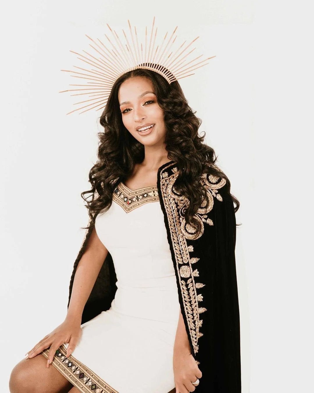 Black Habesha Wedding Kabba for Custom-Made Couples