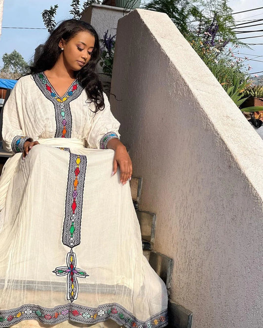 Habesha dress, Habesha Kemis for any occasion—perfect for celebrating style and tradition