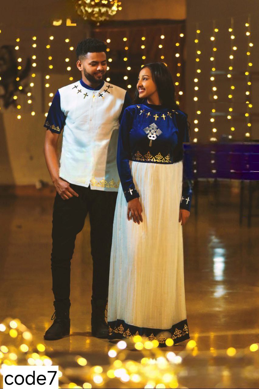Stylish Modern Habesha Attire