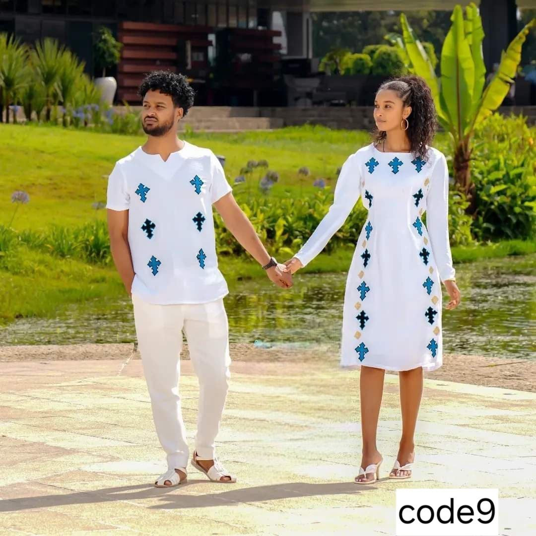 Elegant Modern Habesha Ensemble