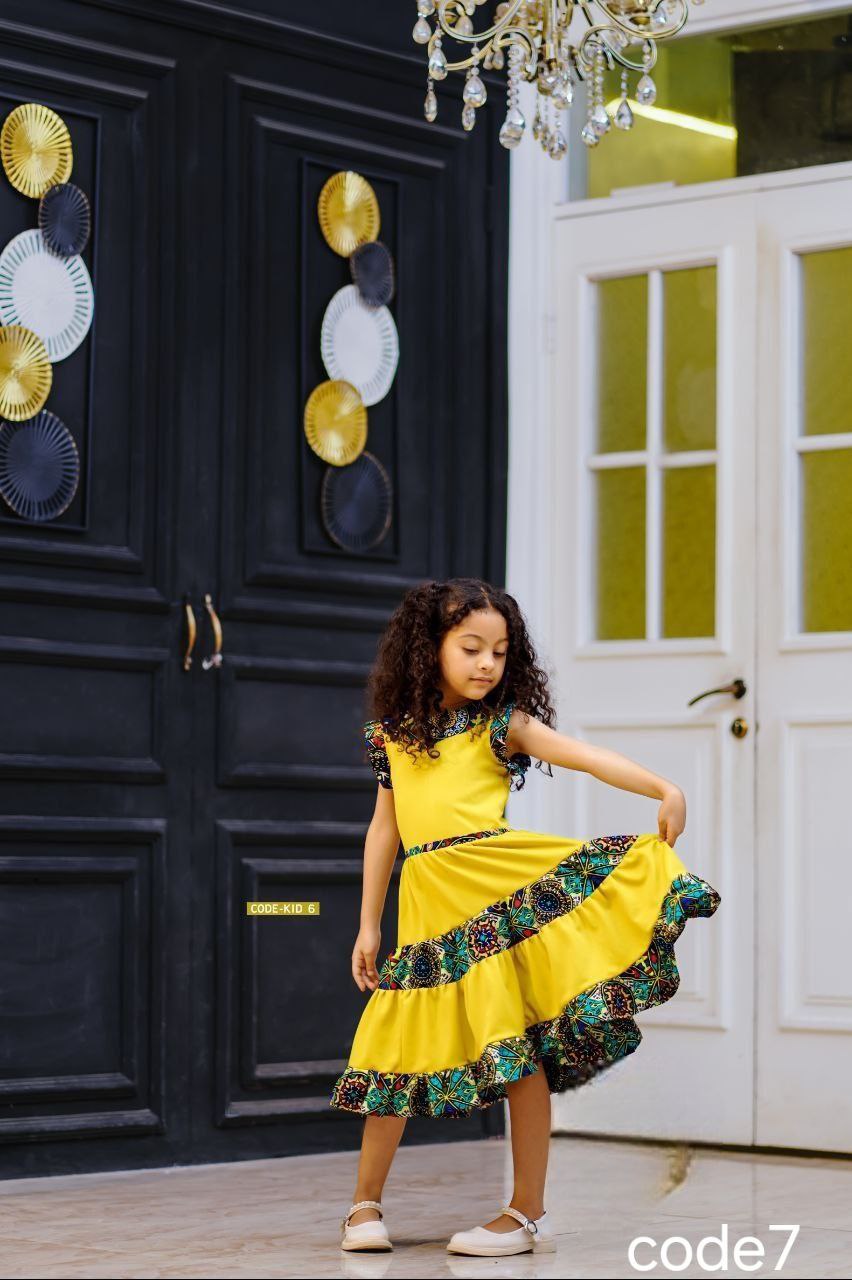 Vibrant Kids' Habesha Dress: A Perfect Blend of Culture and Fun