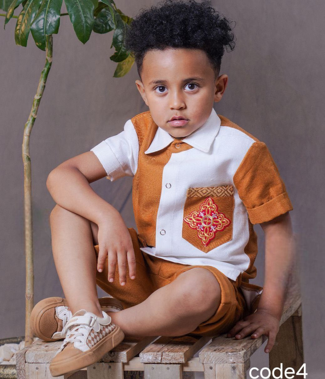 Stylish Kids' Habesha Outfit: A Celebration of Culture and Comfort