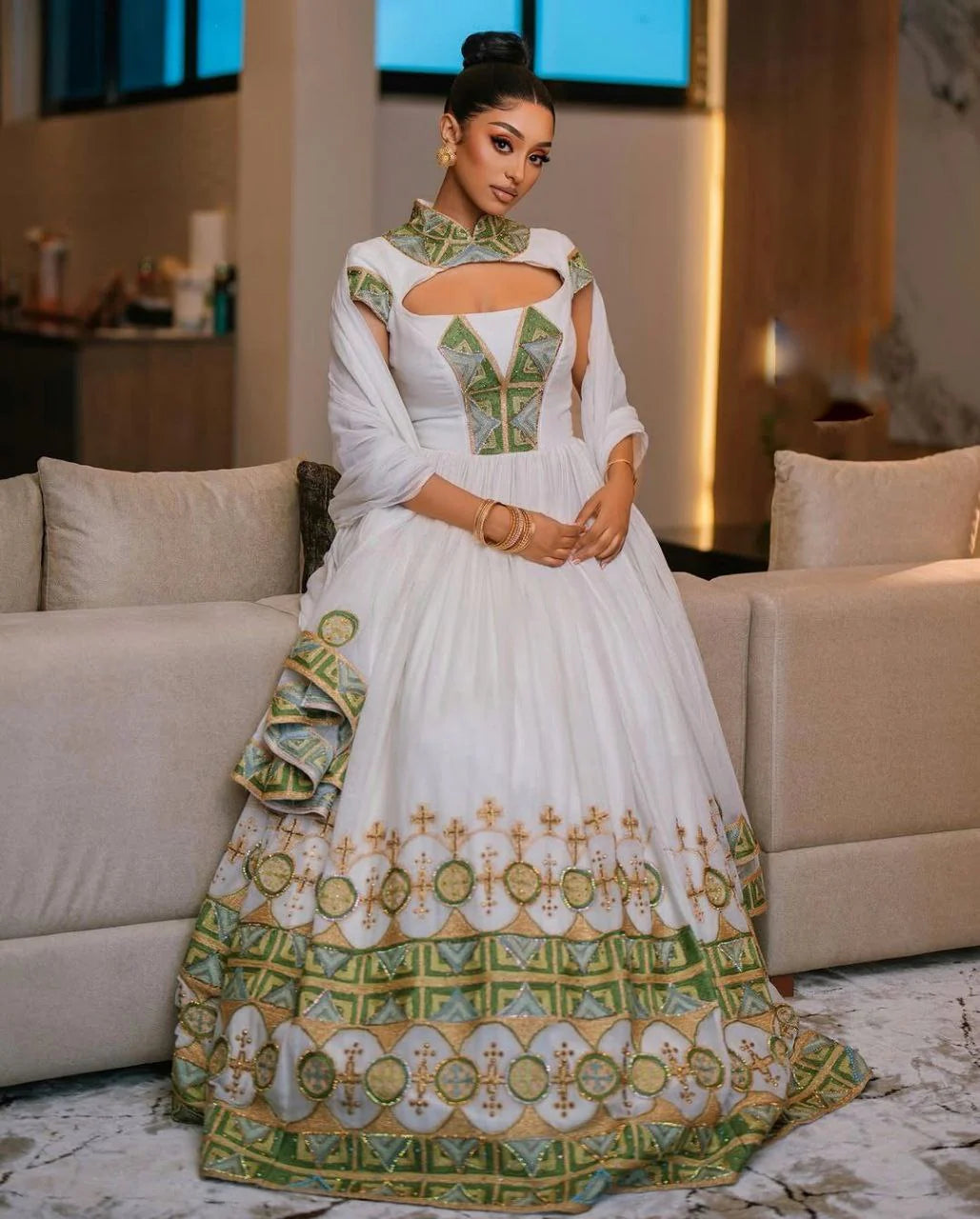 Celebrating Culture The Distinctive Beauty of Habesha Clothing