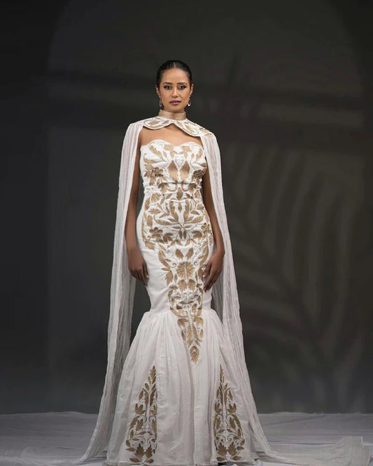 Gorgeous Wedding: Stylish Habesha Couples Outfit