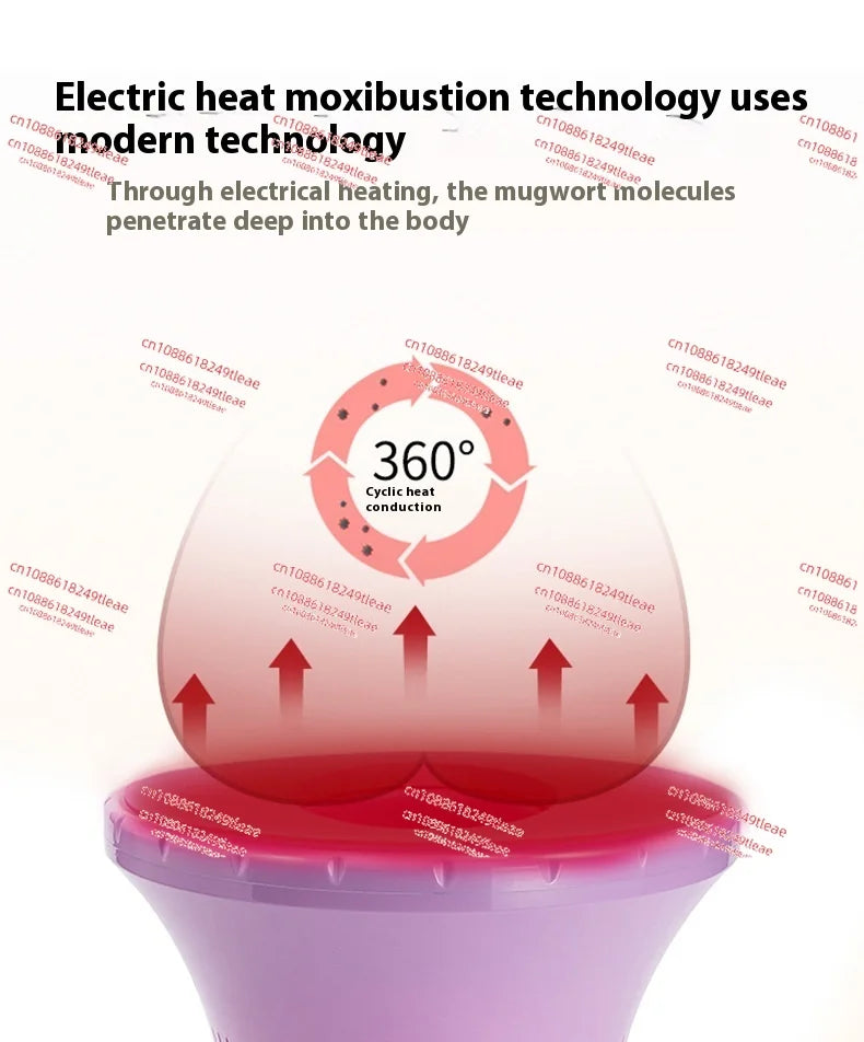 Anti-dry burning fumigation instrument gynecological traditional Chinese medicine sitting moxibustion instrument