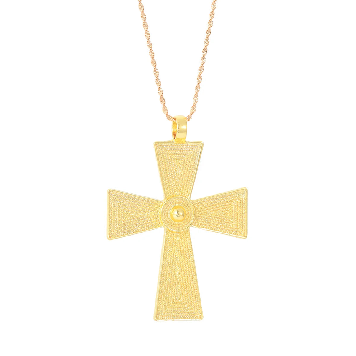 Ethiopia and Eritrean Pendant Chain Necklace African Wedding Party Eritrean Jewelry