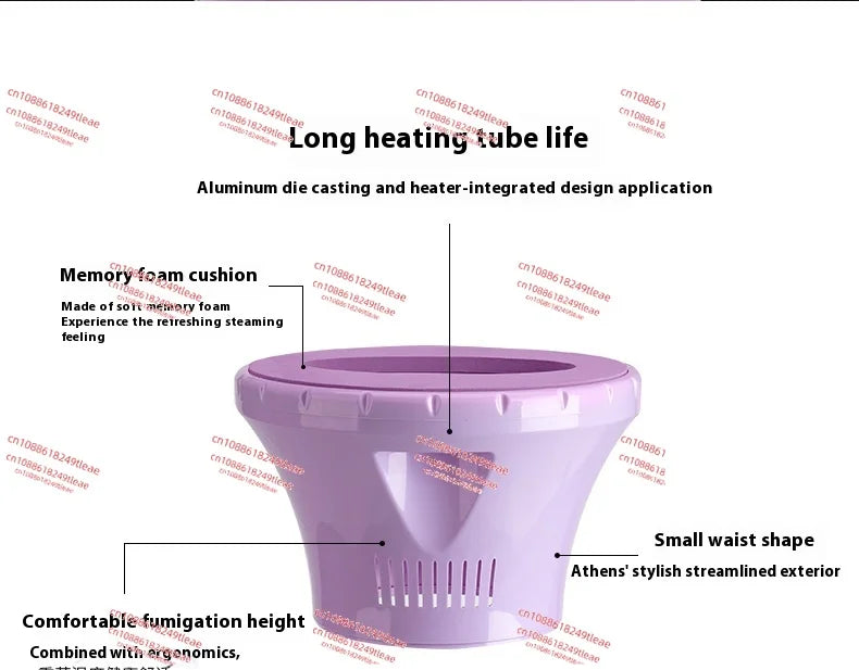 Anti-dry burning fumigation instrument gynecological traditional Chinese medicine sitting moxibustion instrument