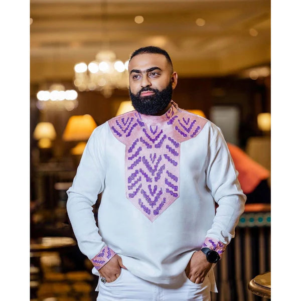 Regal Habesha: A Traditional Shirt for Men, Habesha Shirt
