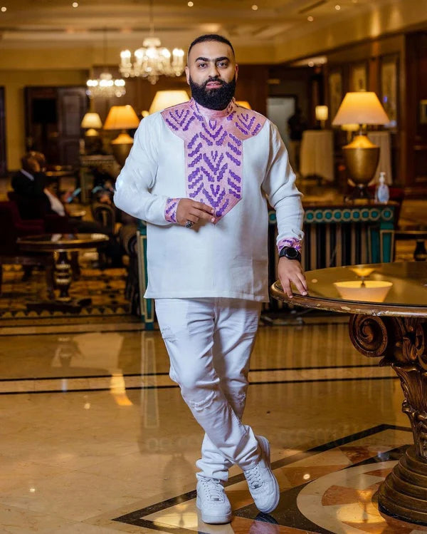 Regal Habesha: A Traditional Shirt for Men, Habesha Shirt