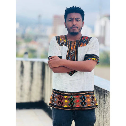 Habesha Handwoven Shirt Habesha Shirt For Men Habesha Cloth Exquisite Habesha Shirt