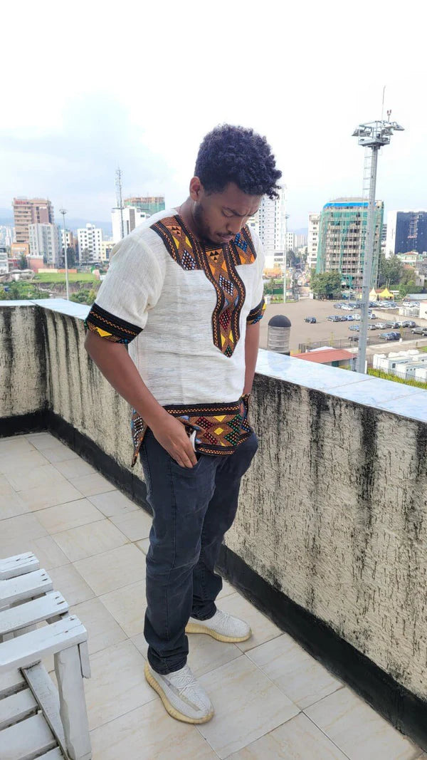 Habesha Handwoven Shirt Habesha Shirt For Men Habesha Cloth Exquisite Habesha Shirt