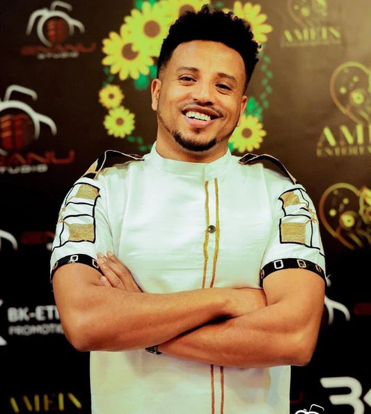 Handwoven Habesha Shirt for Men Habesha Cloth Exquisite Traditional Shirt Habesha Libs