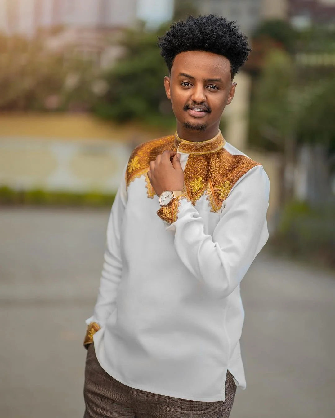 Ethiopian Attire Habesha Attire For Men Ethiopian Garment Men's Wear Ethiopian Attire Men's.