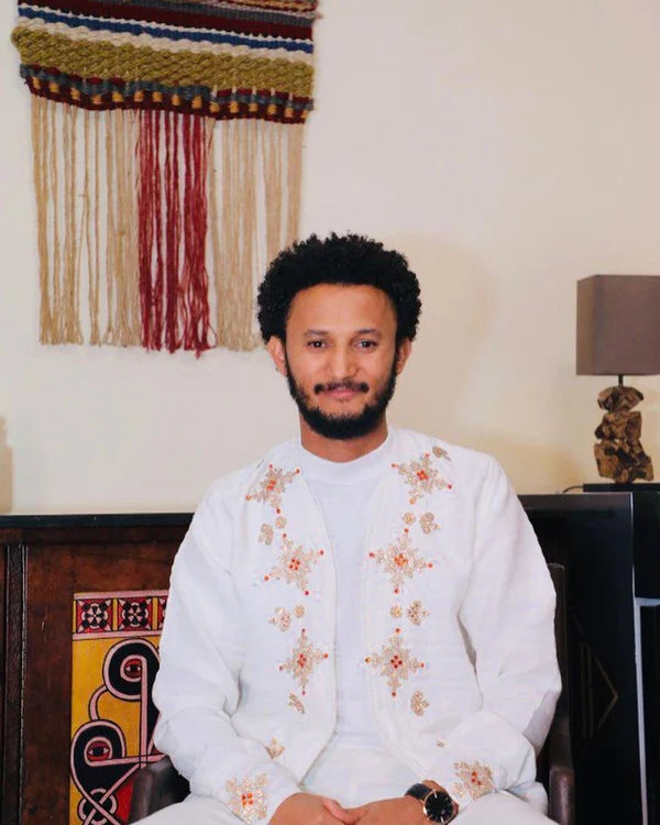Contemporary Habesha Shirt for Men Habesha Men's Attire