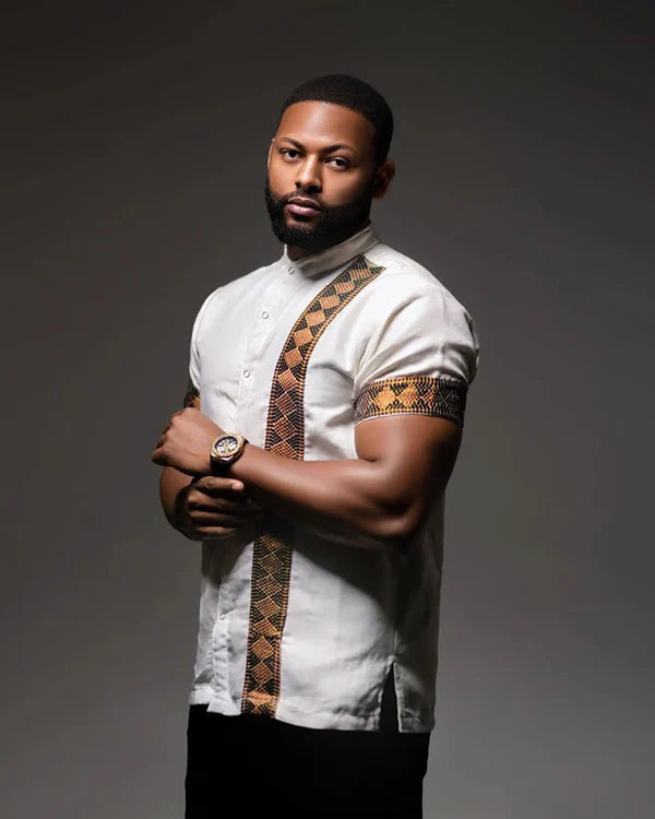 Elegant Habesha Men's Traditional Shirt