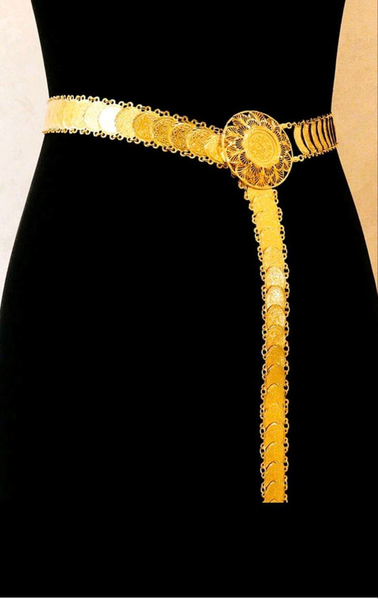 Elegant Habeshan Gold Waist Jewelry A Statement of Tradition and Glamour