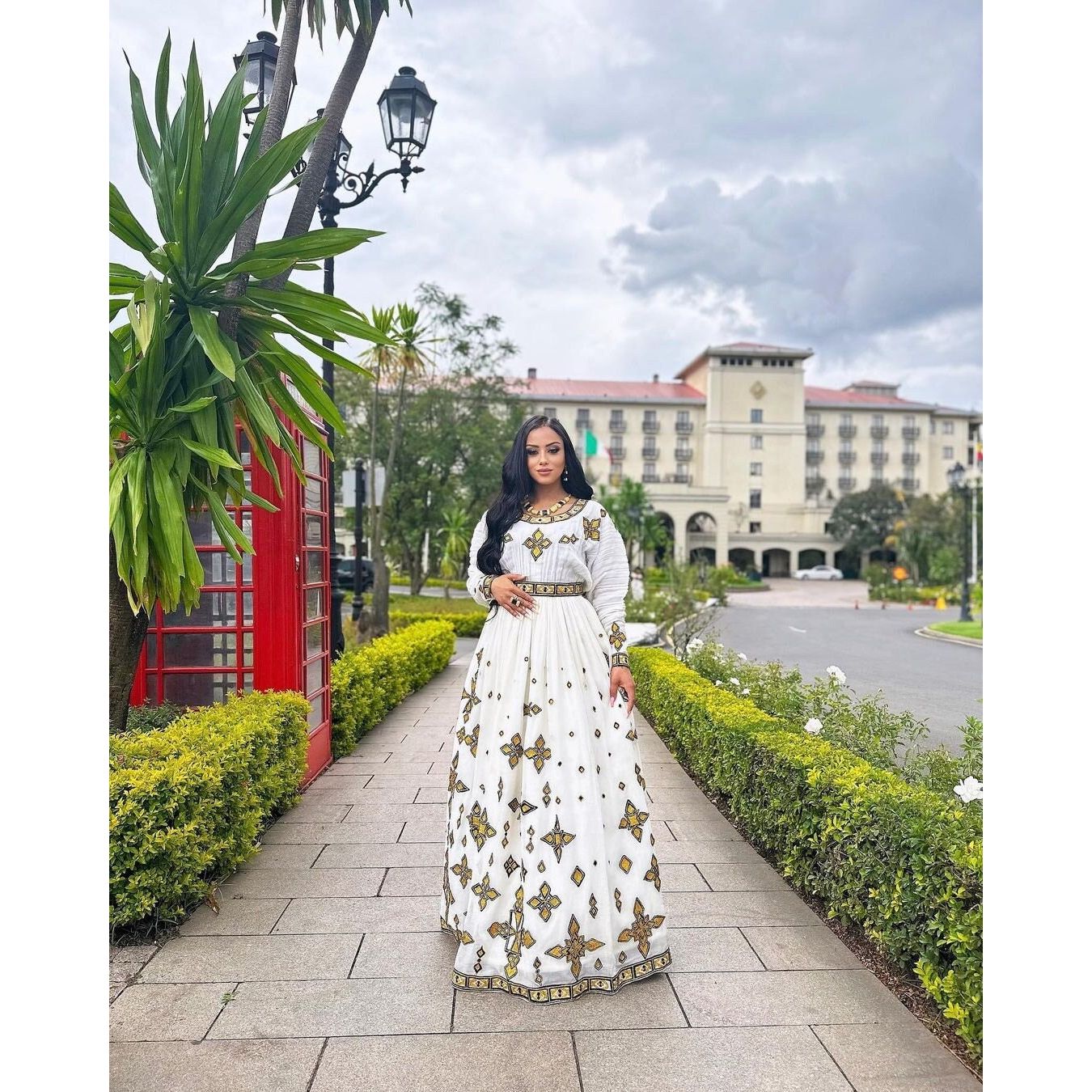 Stunning Habesha Dress Contemporary Habesha Attire Women's Fashion Habesha Kemis
