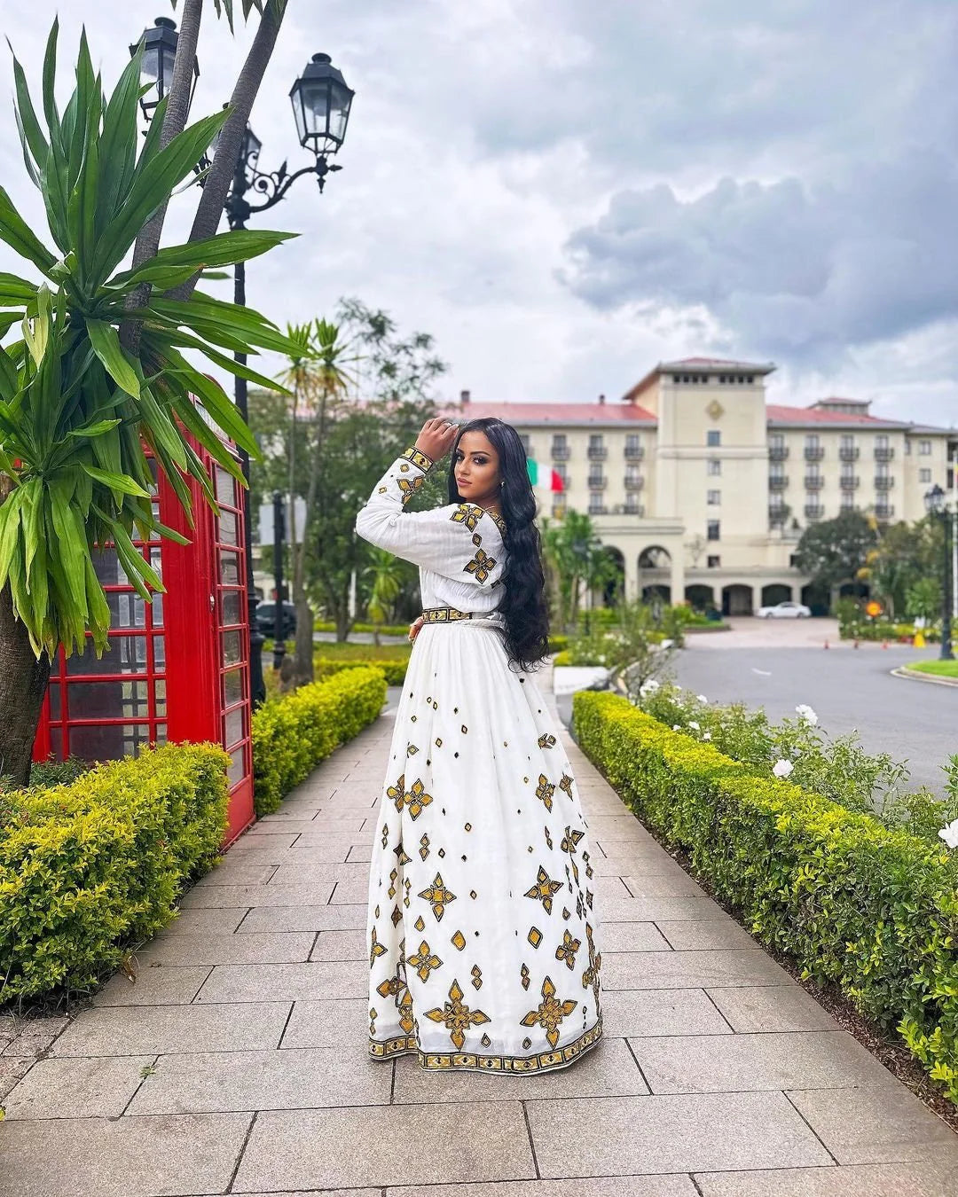 Stunning Habesha Dress Contemporary Habesha Attire Women's Fashion Habesha Kemis