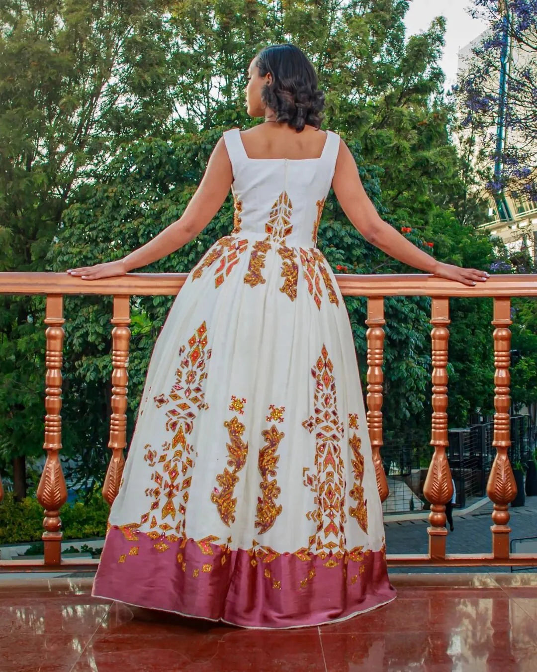 Simple Habesha Kemis Handwoven Habesha Wedding Dress Traditional Habesha Attire