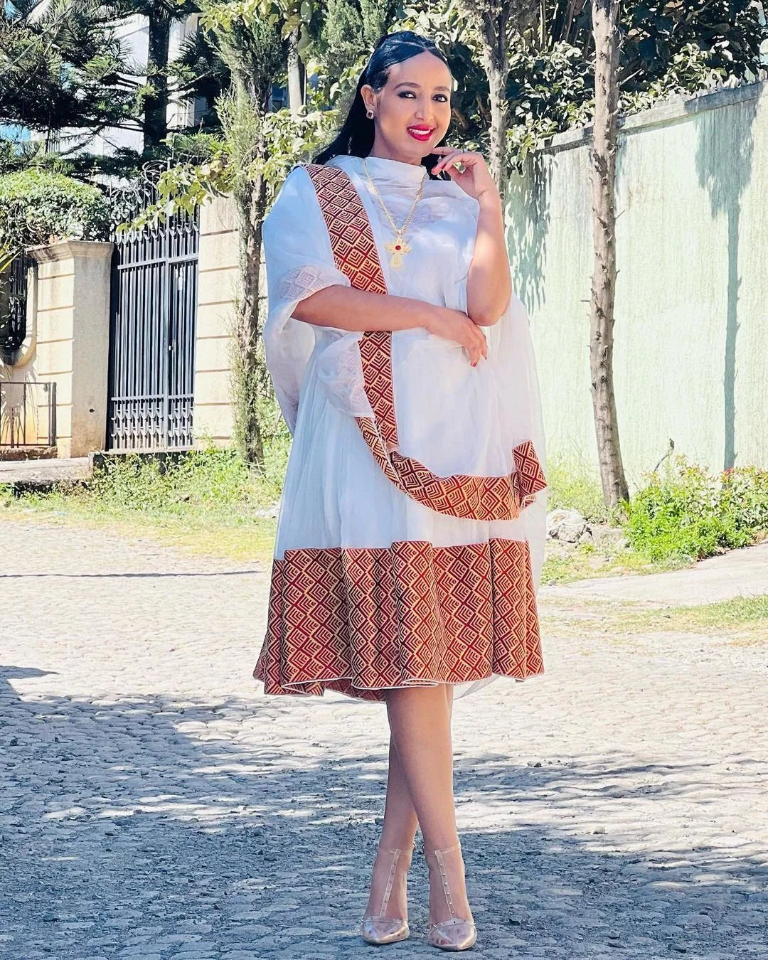Contemporary Habesha Dress Stylish Women's Habesha Kemis for Every Occasion