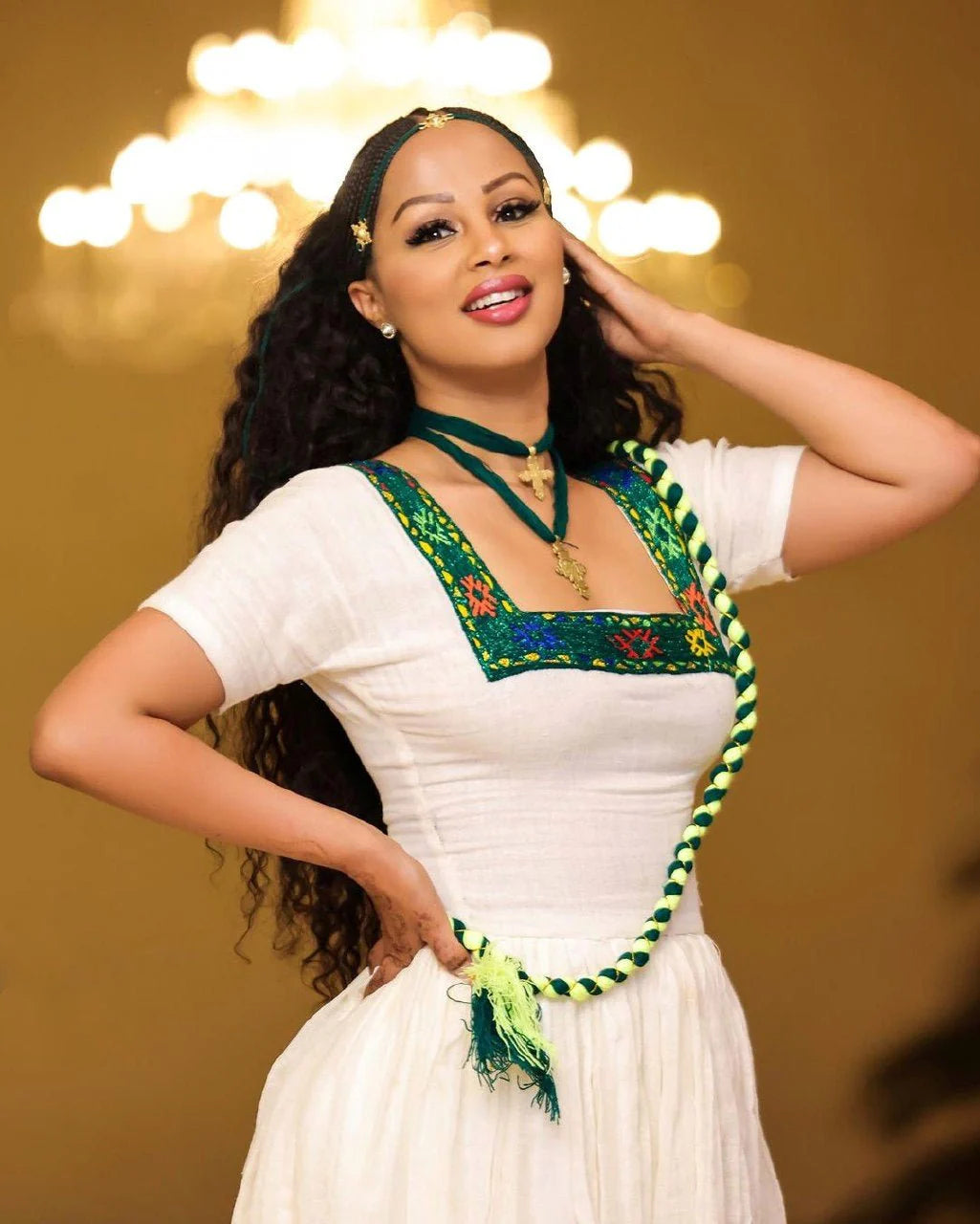 Stunning Ashenda Dress - Habesha Kemis