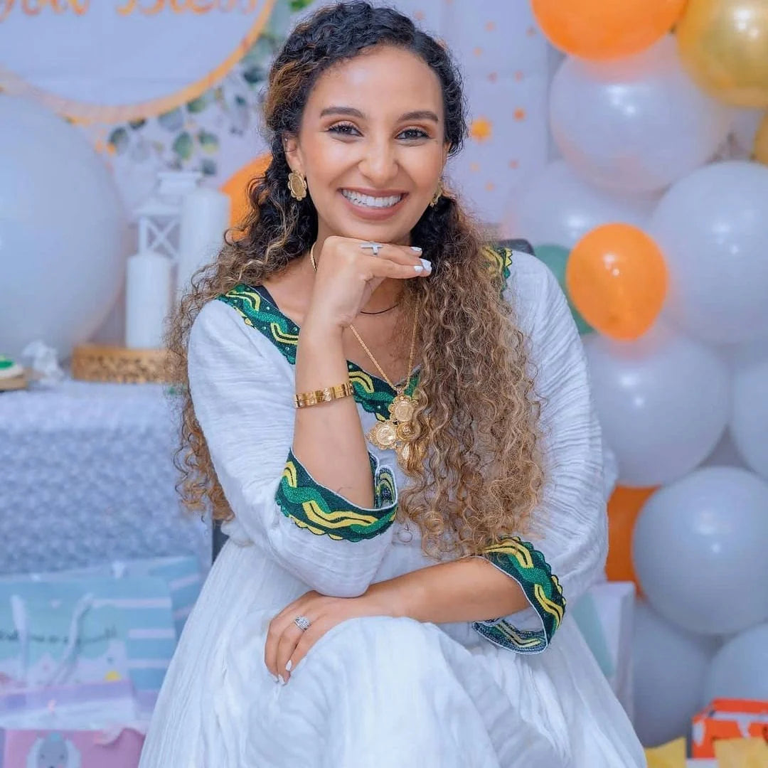 Stunning Cultural Attire Modern Habesha Dress and Kemis Design