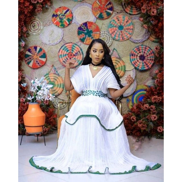 Modern Habesha Kemis and handwoven Habesha Libs reflect the essence of Habesha fashion