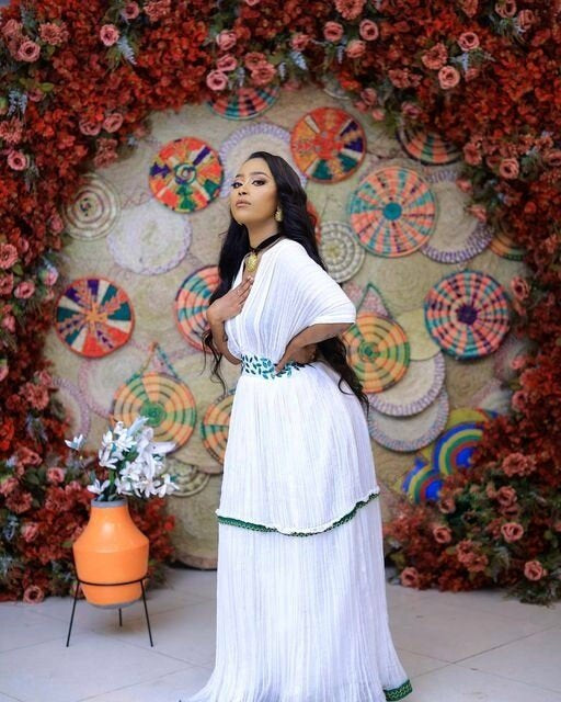 Modern Habesha Kemis and handwoven Habesha Libs reflect the essence of Habesha fashion