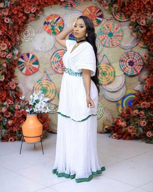 Modern Habesha Kemis and handwoven Habesha Libs reflect the essence of Habesha fashion
