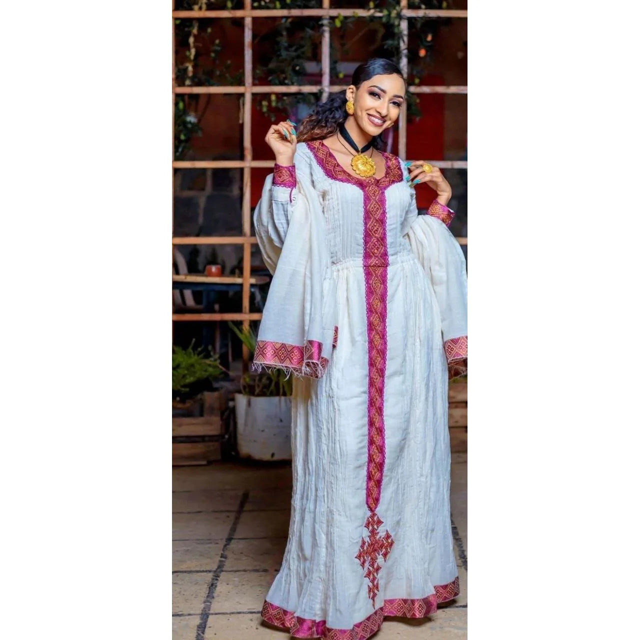 Stunning Habesha Wear Handmade Habesha Dress