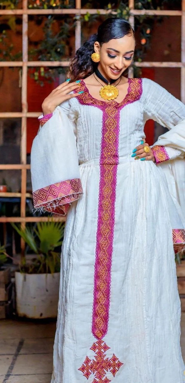 Stunning Habesha Wear Handmade Habesha Dress