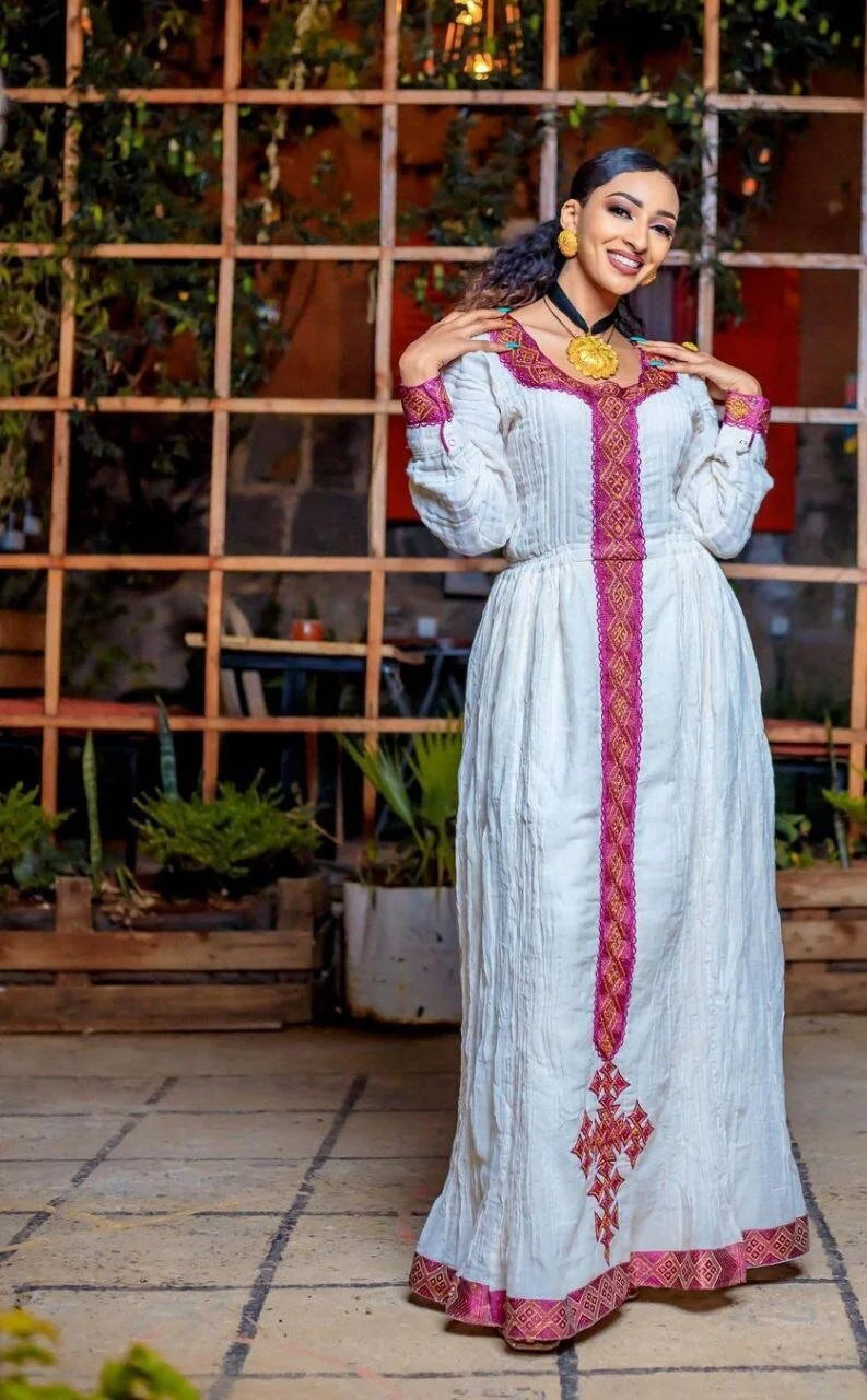 Stunning Habesha Wear Handmade Habesha Dress
