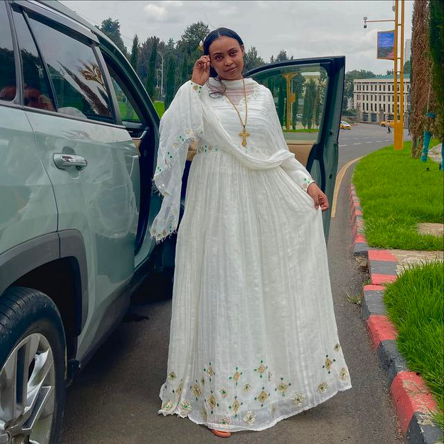 Minimalist Everyday Attire Habesha Garment Contemporary Design Habesha Kemis