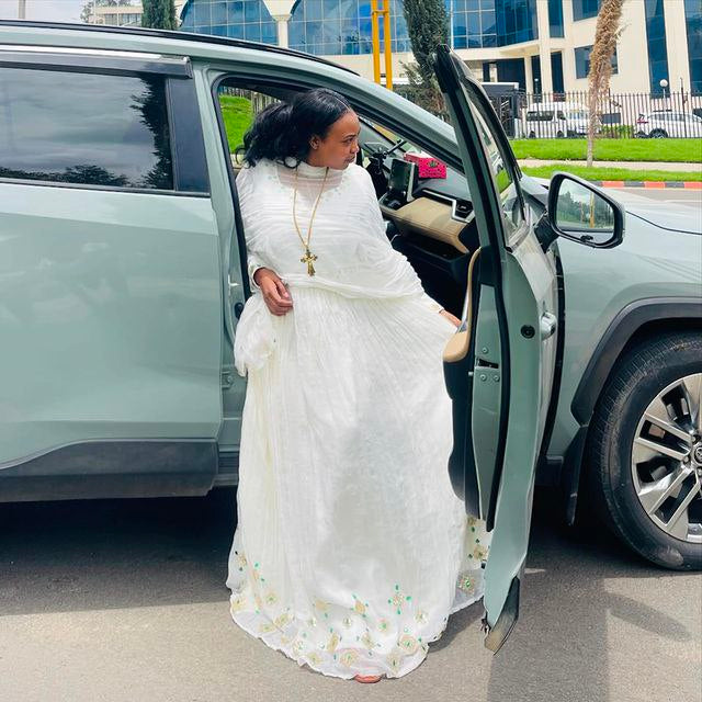 Minimalist Everyday Attire Habesha Garment Contemporary Design Habesha Kemis