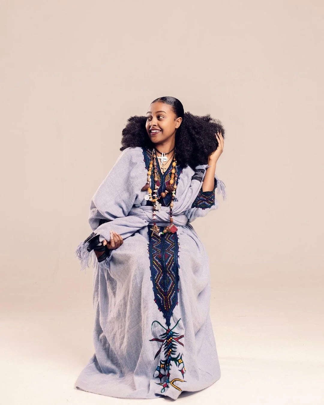 Elegant Fetil Habesha Dress Simple Women’s Kemis Timeless Traditional Style