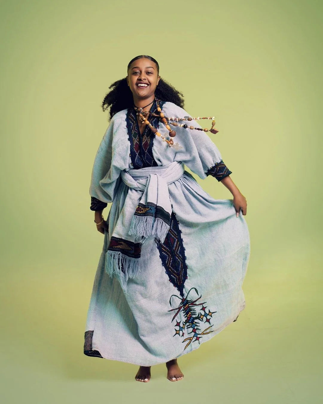 Elegant Fetil Habesha Dress Simple Women’s Kemis Timeless Traditional Style