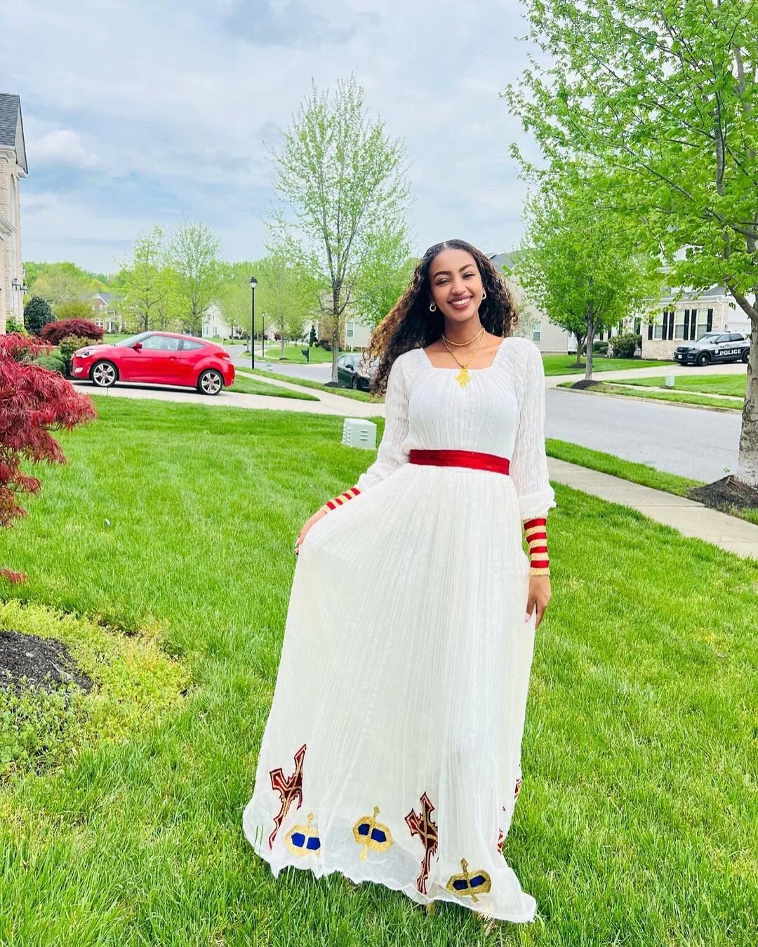Handwoven Habesha Dress Modern Kemis Elegant Libs