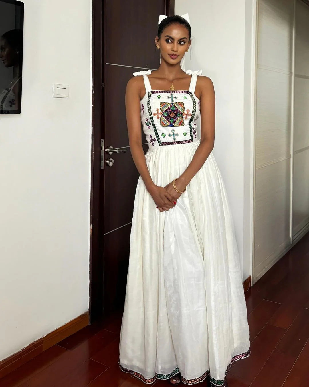Exquisite Habesha Attire, Simple Yet Elegant Habesha Kemis