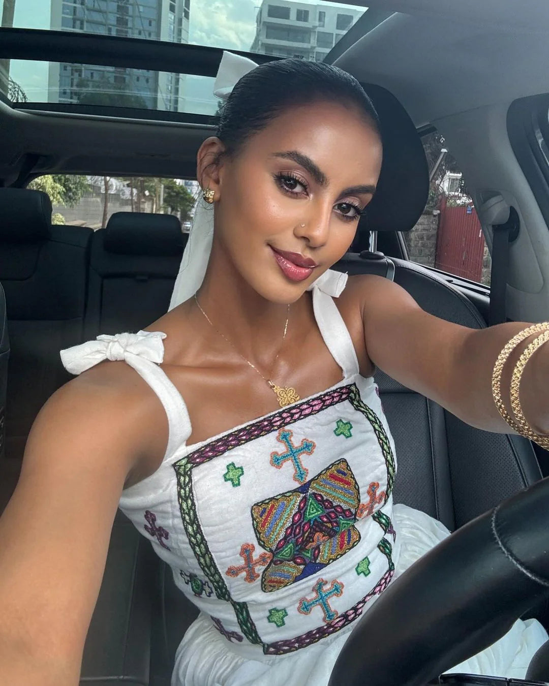 Exquisite Habesha Attire, Simple Yet Elegant Habesha Kemis