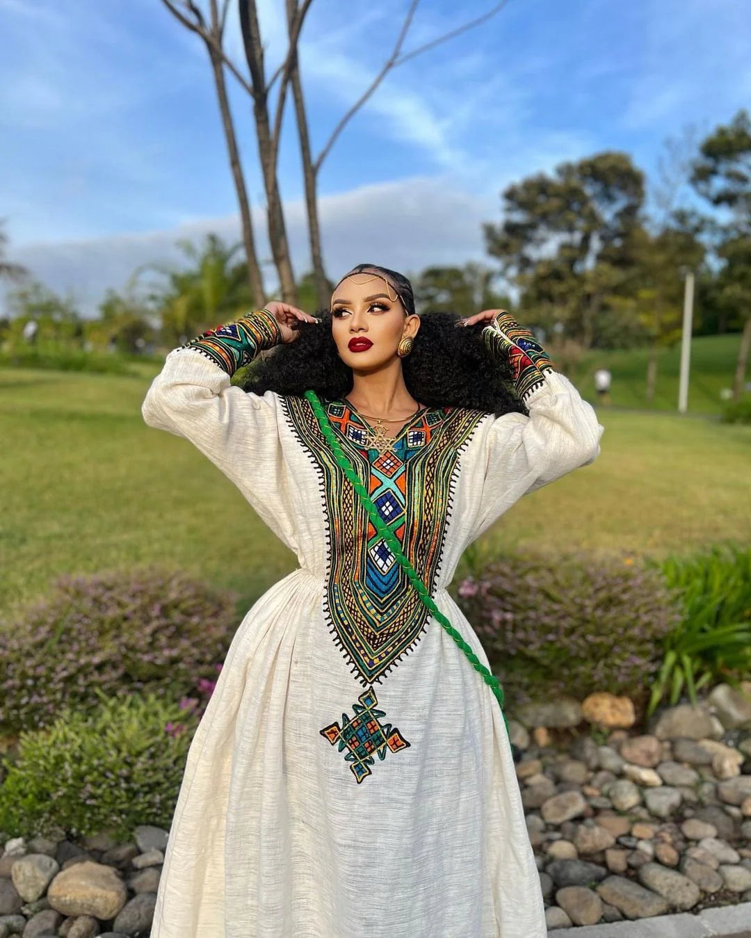 Detailed Design Habesha Dress Habesha Libs