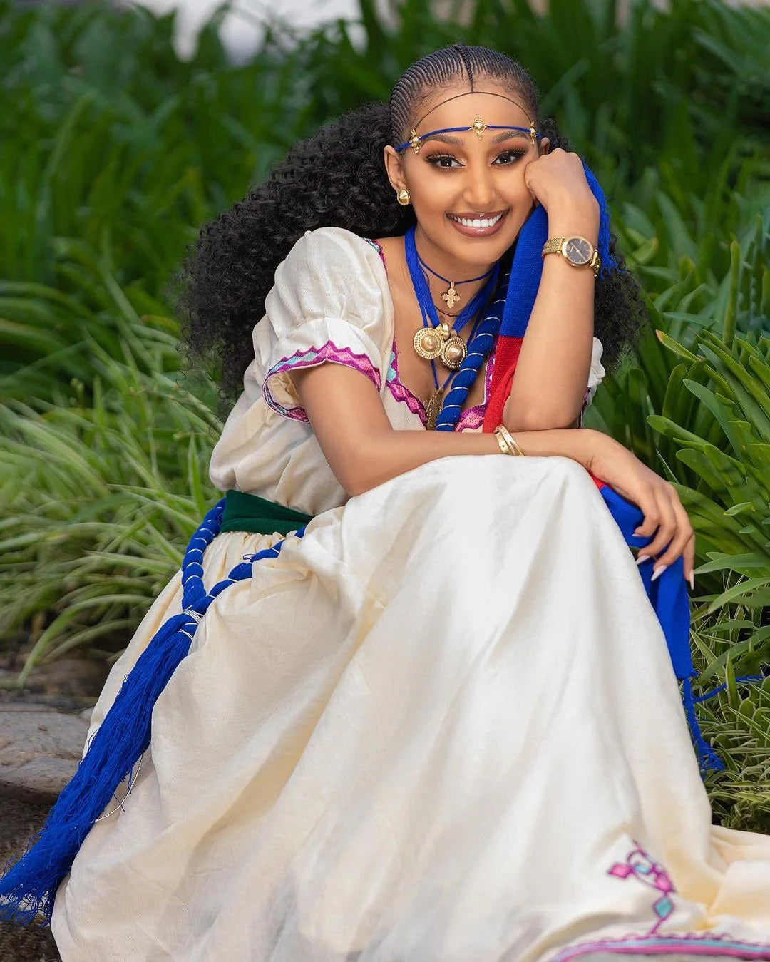 Exquisite Ashenda Outfit for a Celebratory Style, Habesha Traditional Attire
