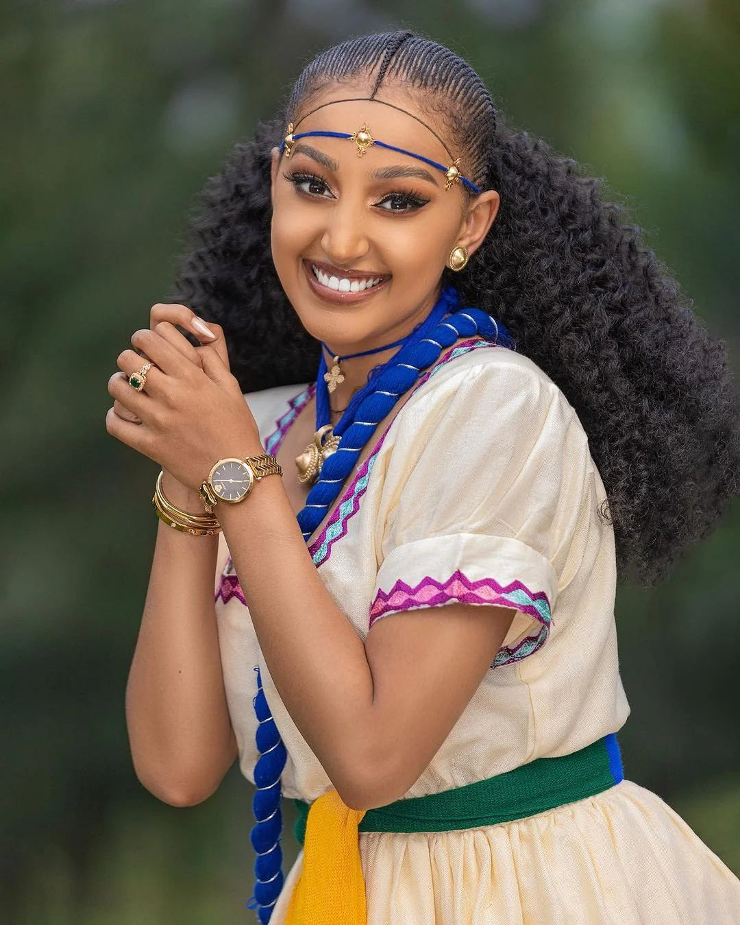 Exquisite Ashenda Outfit for a Celebratory Style, Habesha Traditional Attire