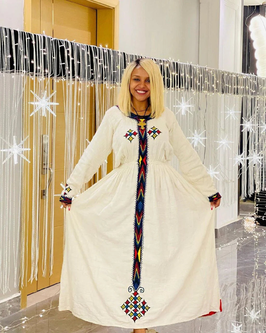 Simple Habesha Kemis, Handwoven Libs, Modern Habesha Dress, Habesha Attire
