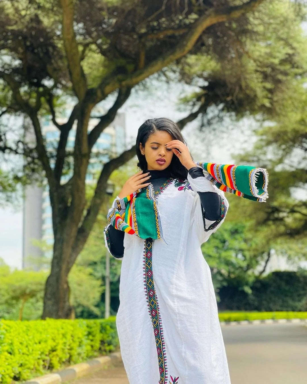 Beautiful Handcrafted Habesha Kemis Modern Habesha Dress Elegant Habesha Libs