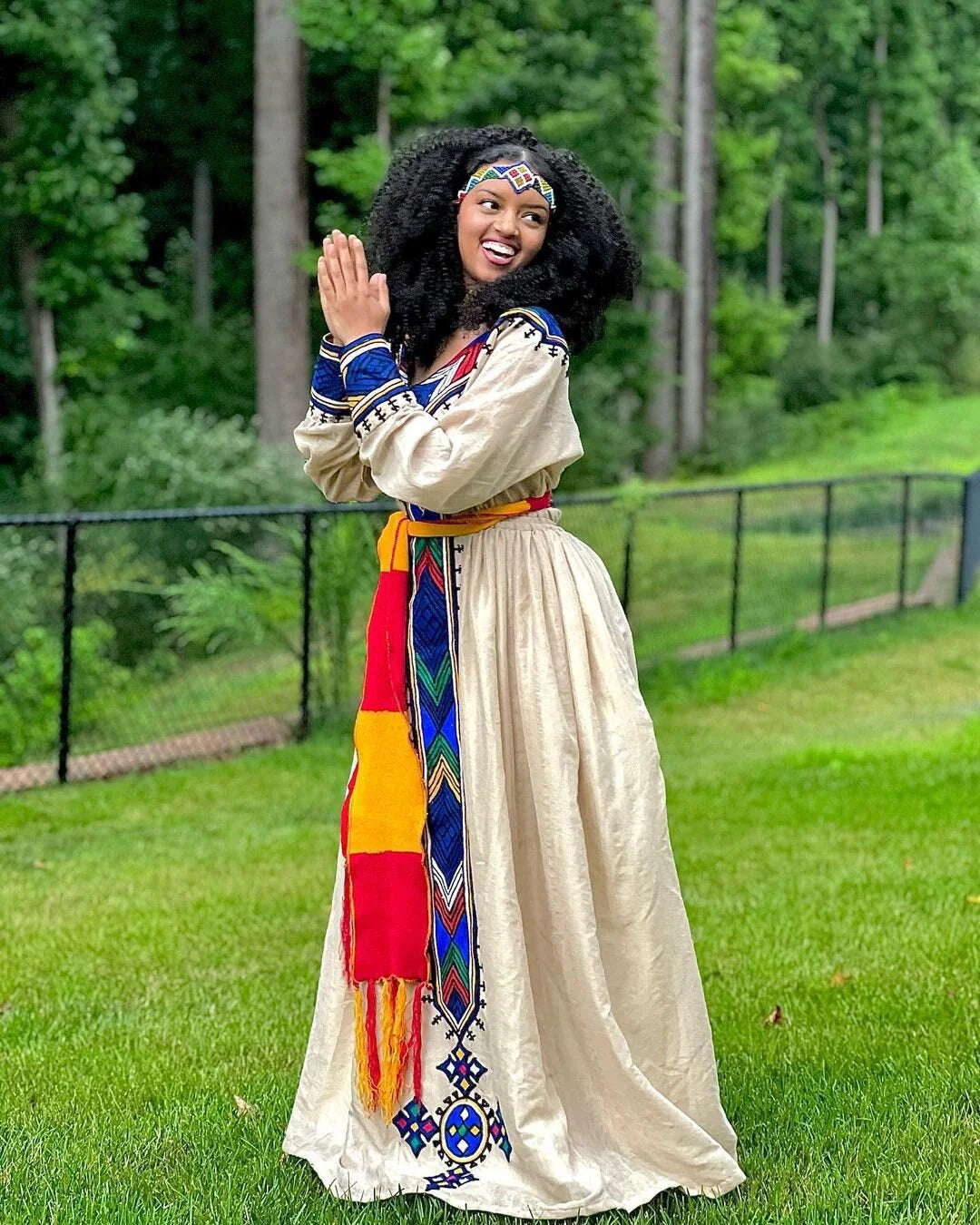 Handwoven Habesha Dress Gorgeous Habesha Kemis Contemporary Cultural Attire