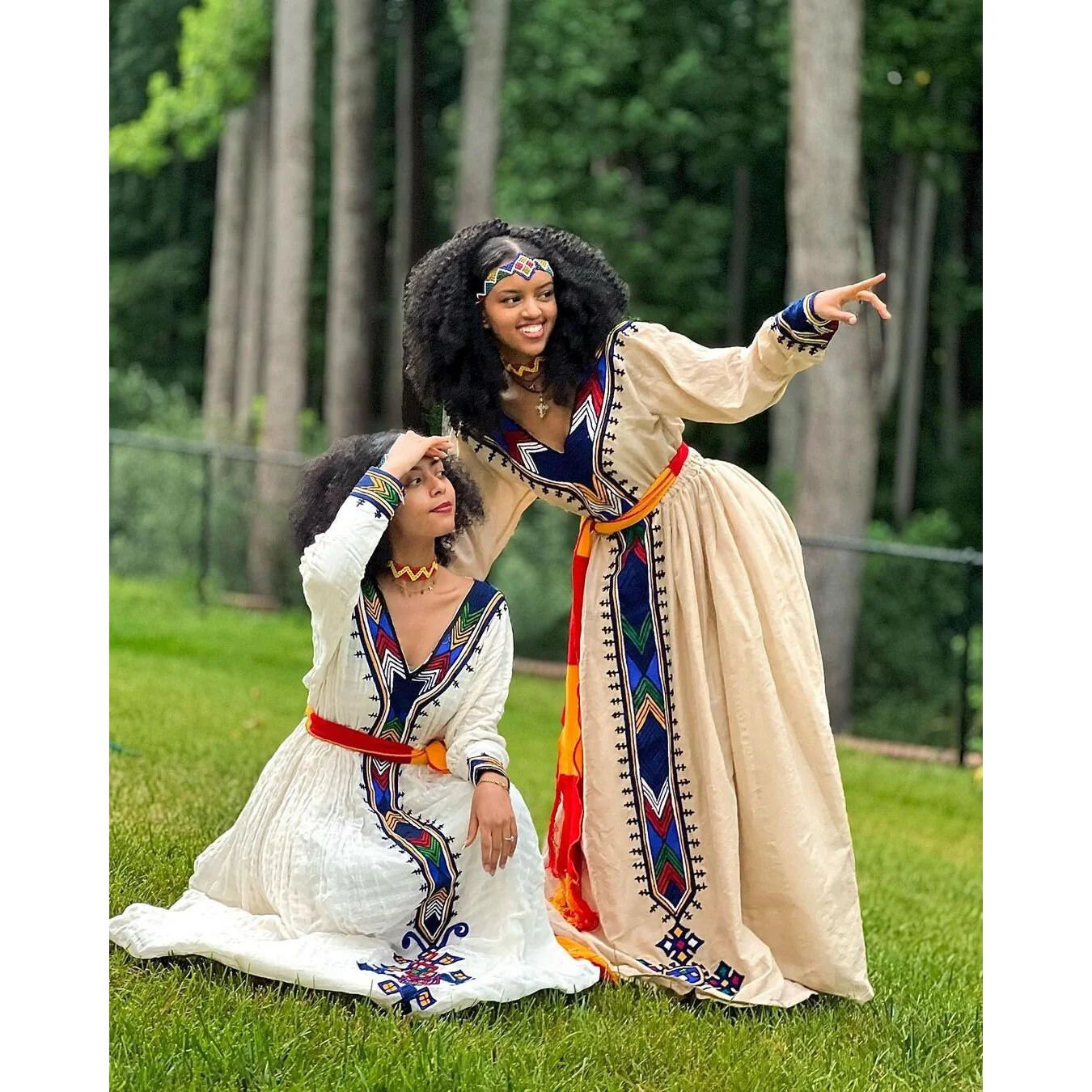 Handwoven Habesha Dress Gorgeous Habesha Kemis Contemporary Cultural Attire